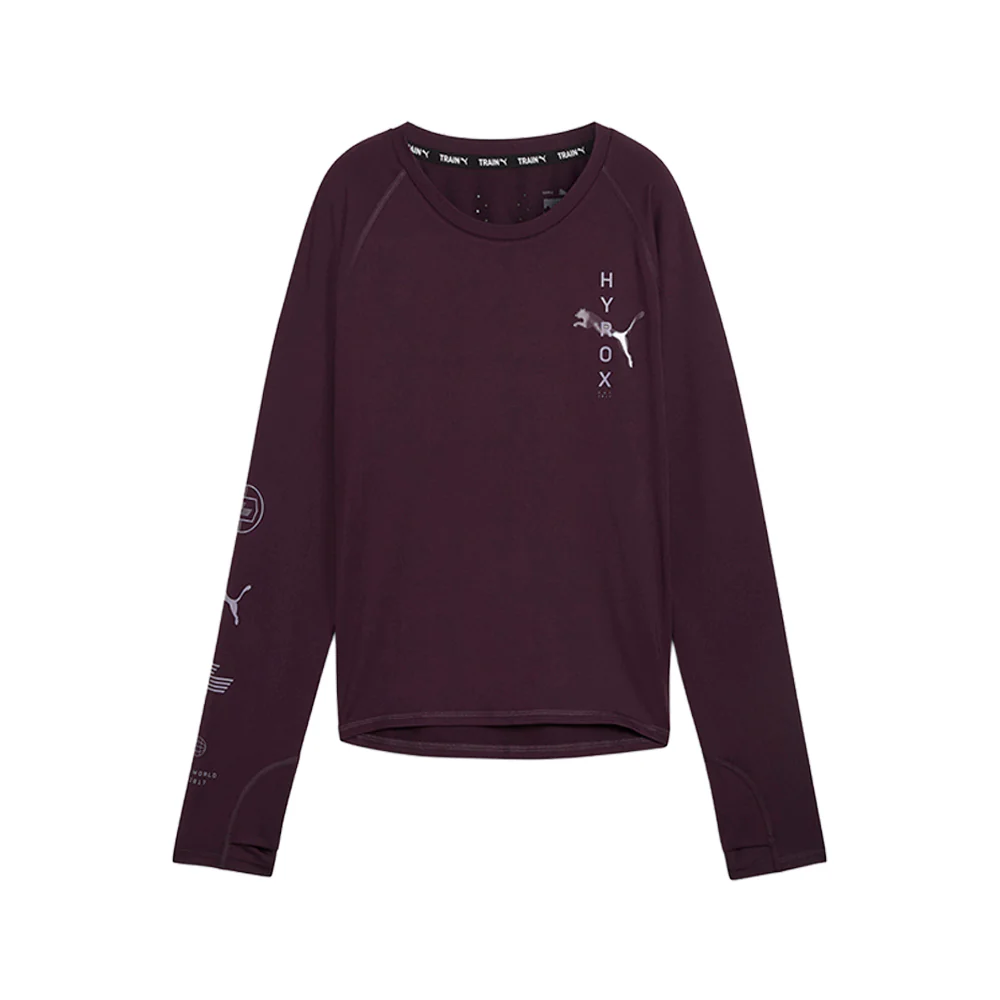 PUMA X HYROX Run Cloudspun Crew Neck Long Sleeve T-Shirt
