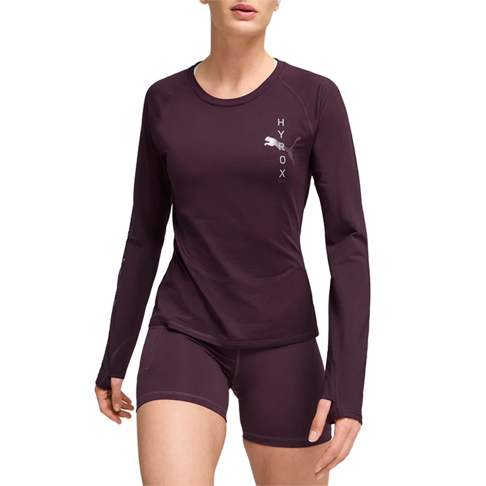 PUMA X HYROX Run Cloudspun Crew Neck Long Sleeve T-Shirt - Image 3