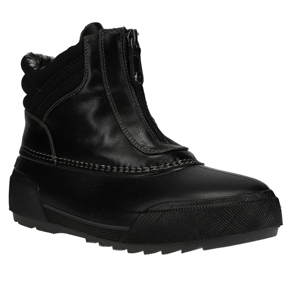 Imsledin x Martha Stewart Round Toe Zippered Snow Booties - Image 2