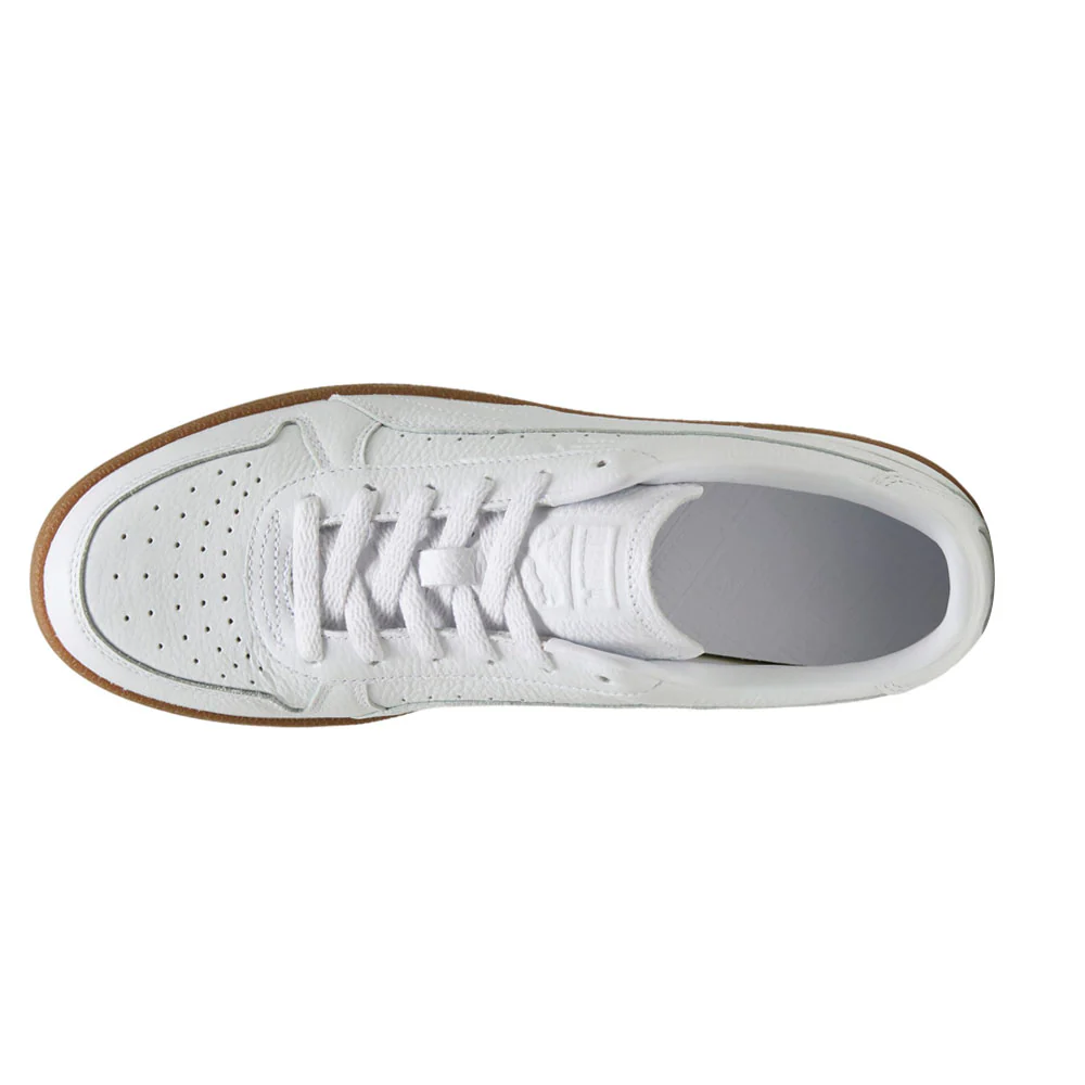 Indoor Leather Lace Up Sneakers - Image 4