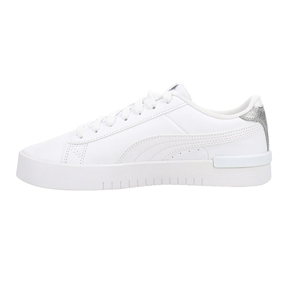 Jada Distressed Perforated Lace Up Sneakers - Image 3