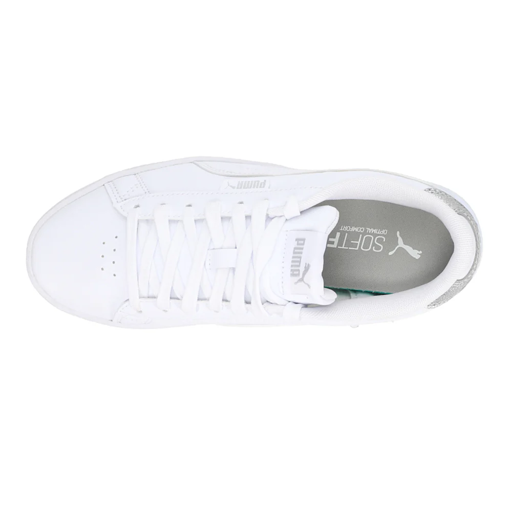 Jada Distressed Perforated Lace Up Sneakers - Image 4