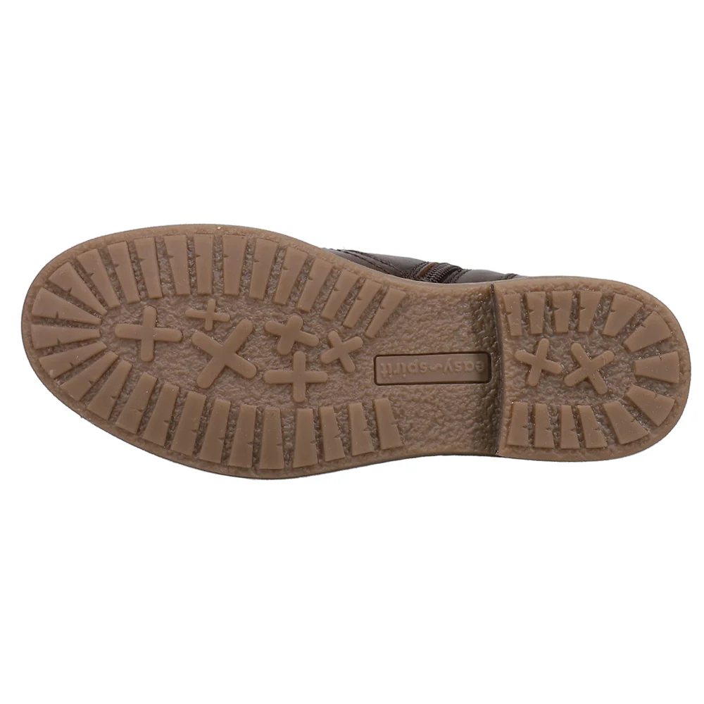 Juna Round Toe Zippered Booties - Image 5