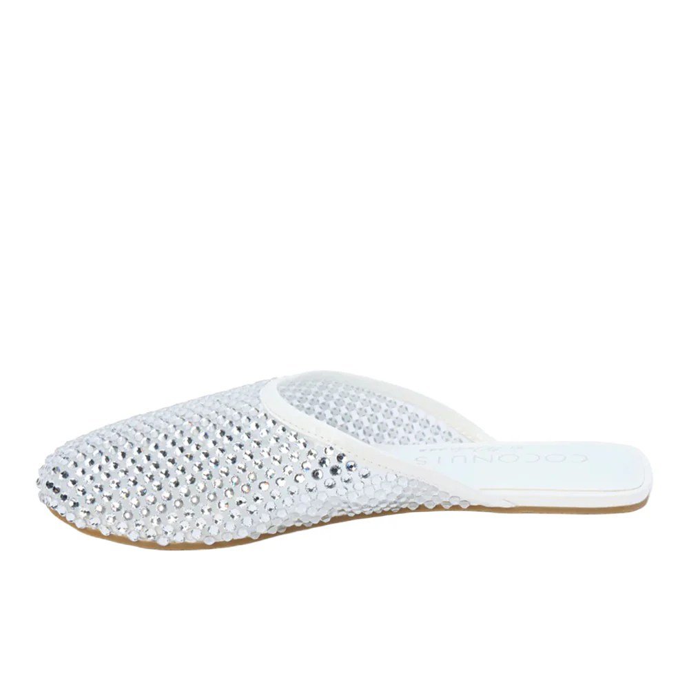 Karlie Rhinestone Mule Flats - Image 3