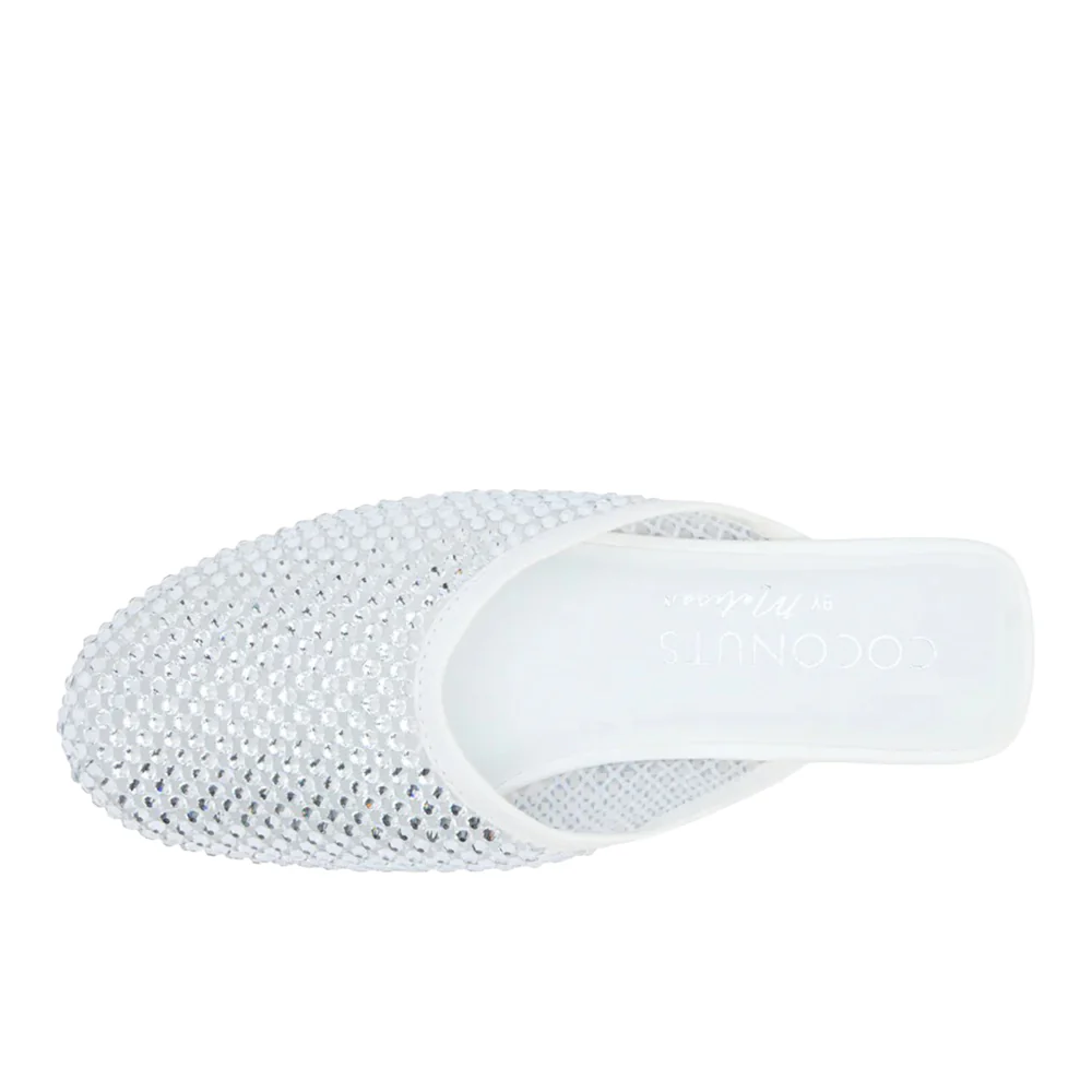 Karlie Rhinestone Mule Flats - Image 4