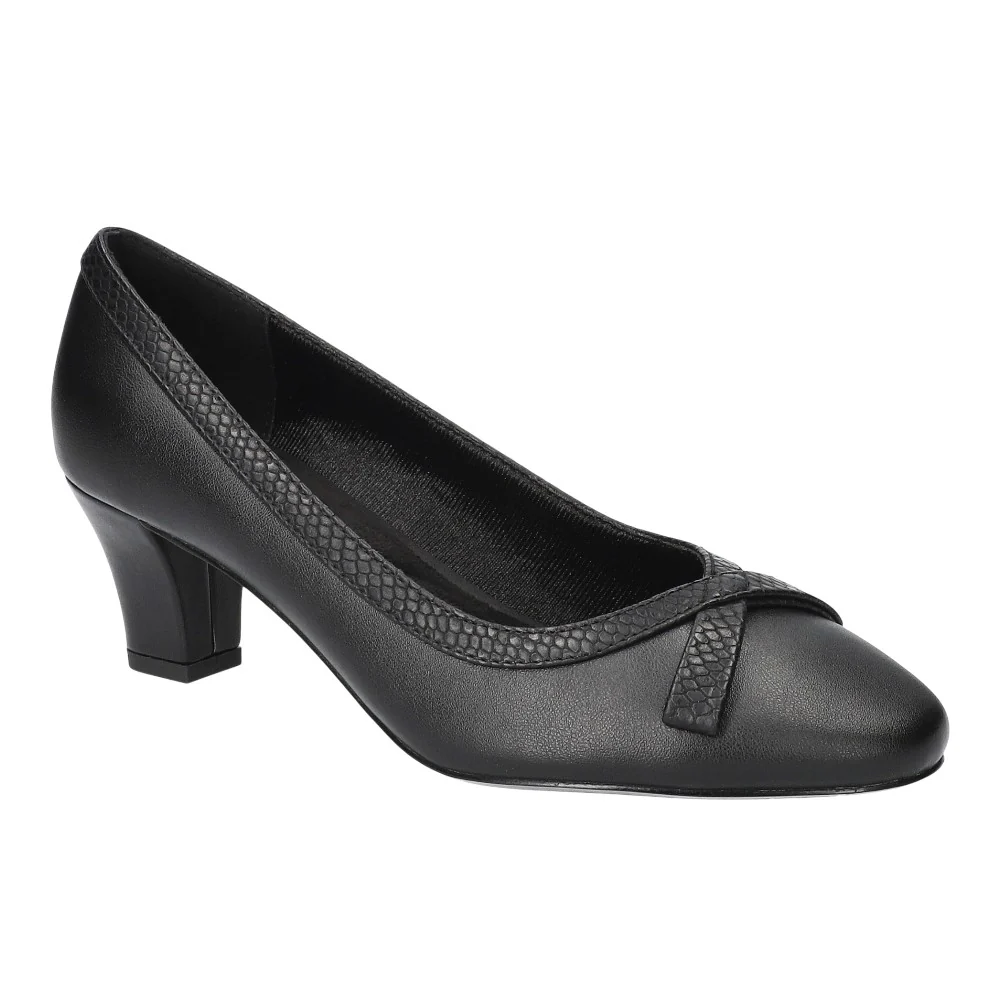 Kata Topline Bow Round Toe Pumps - Image 2