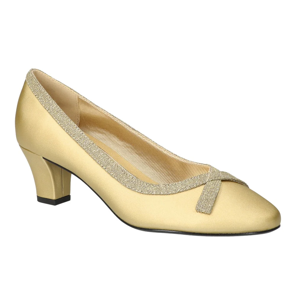 Kata Topline Bow Round Toe Pumps - Image 2