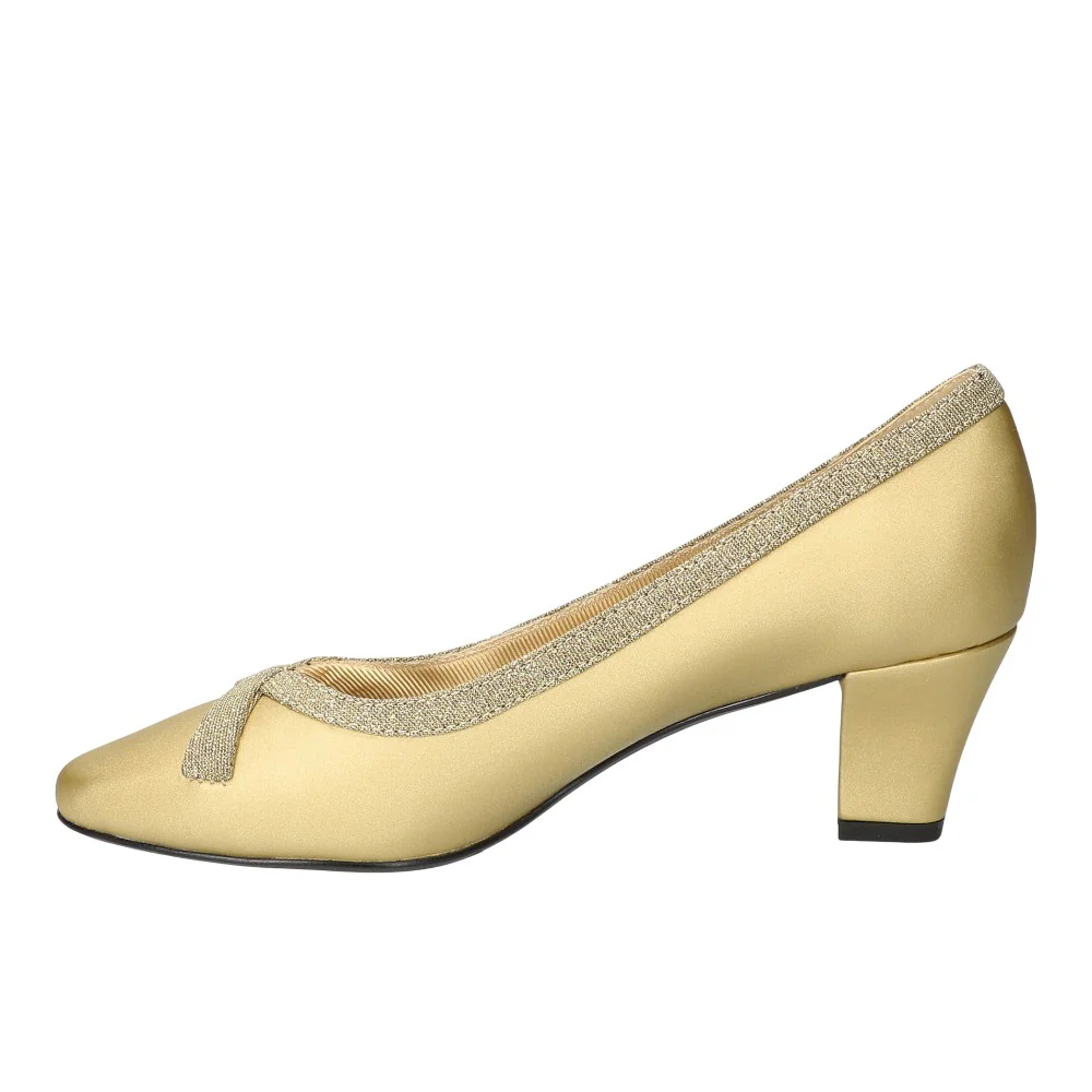 Kata Topline Bow Round Toe Pumps - Image 3