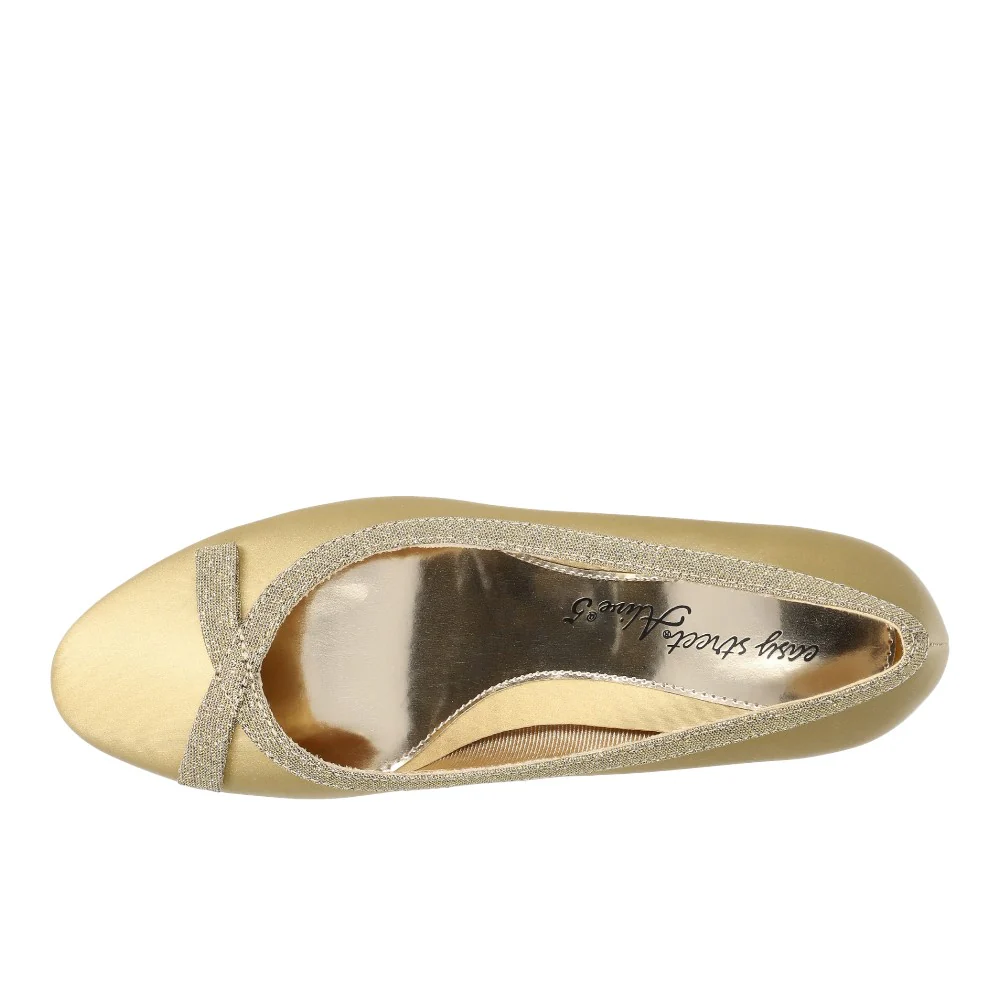Kata Topline Bow Round Toe Pumps - Image 4