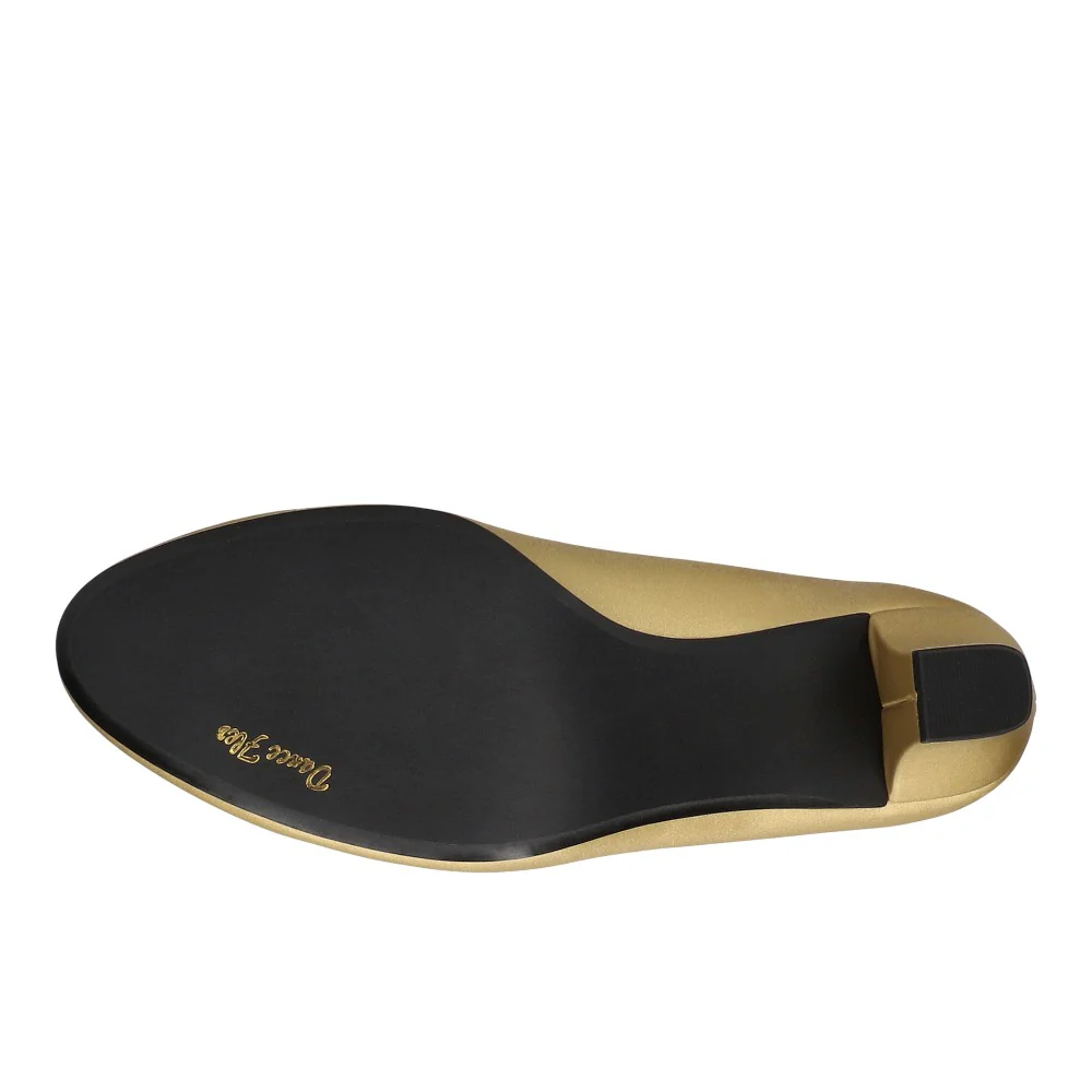 Kata Topline Bow Round Toe Pumps - Image 5