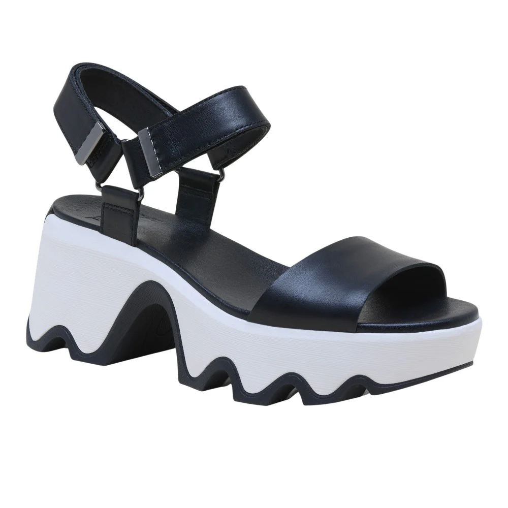 Kinetic Aura Y-Strap Wedge Sandals - Image 2