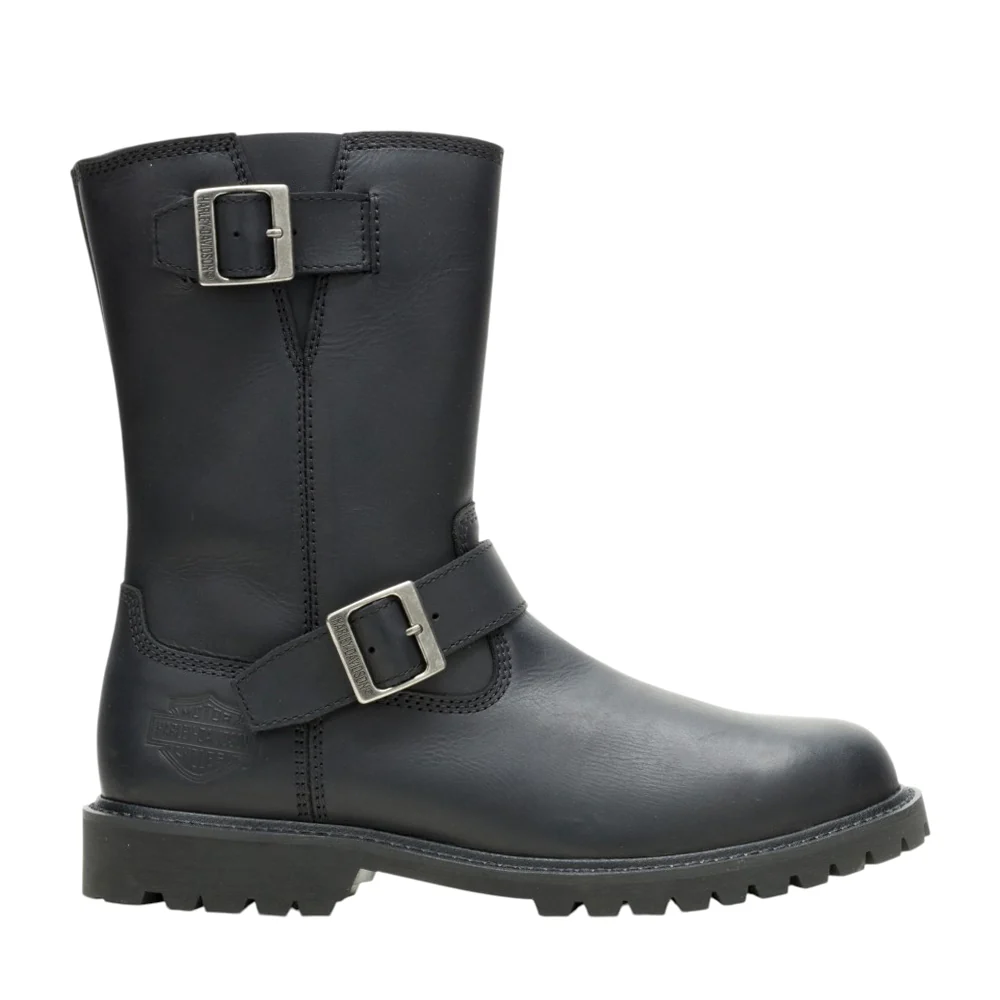 Lamberton Engineer Zippered Motorcycle Boots