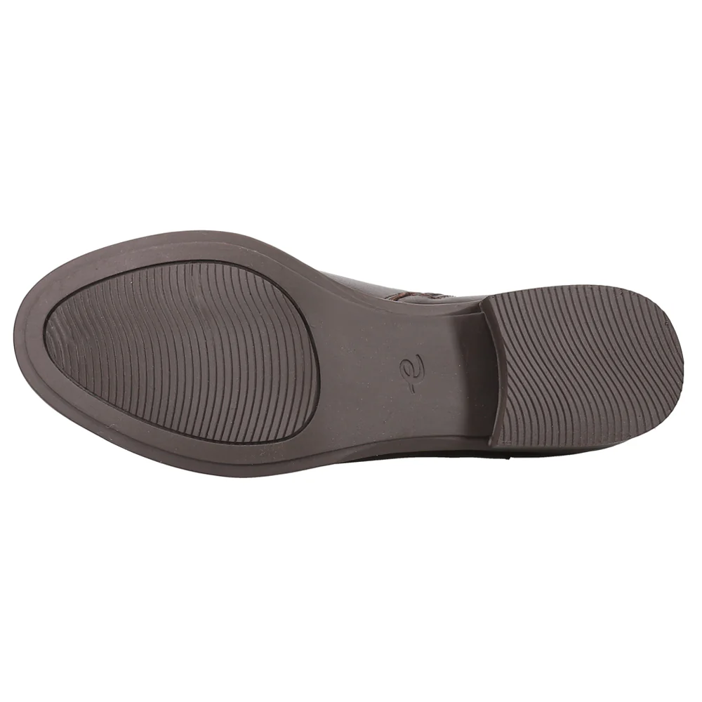 Larime Round Toe Zippered Pull On Booties - Image 5