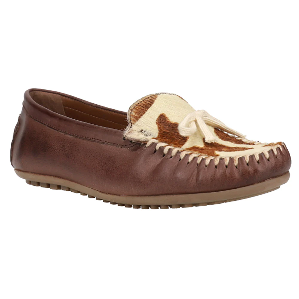 Lilly Cow Print Moccasins - Image 2
