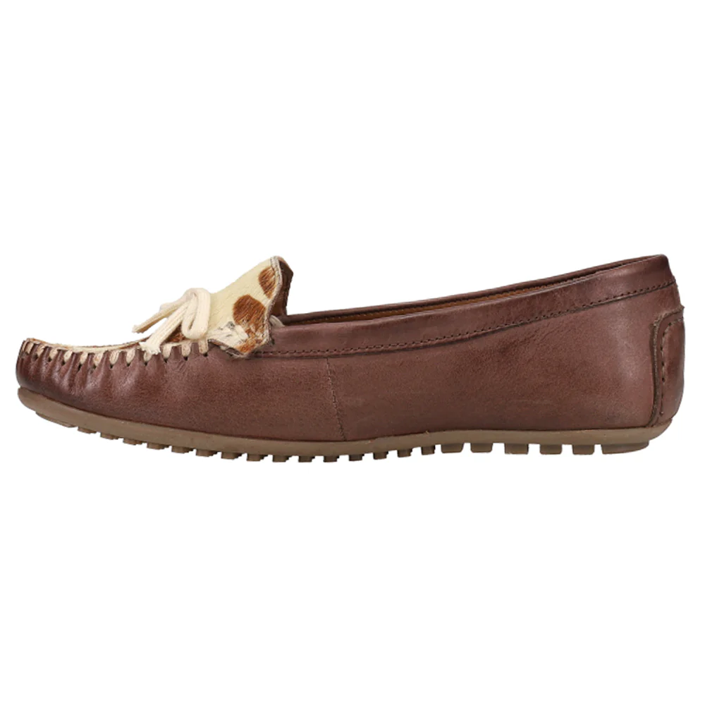 Lilly Cow Print Moccasins - Image 3