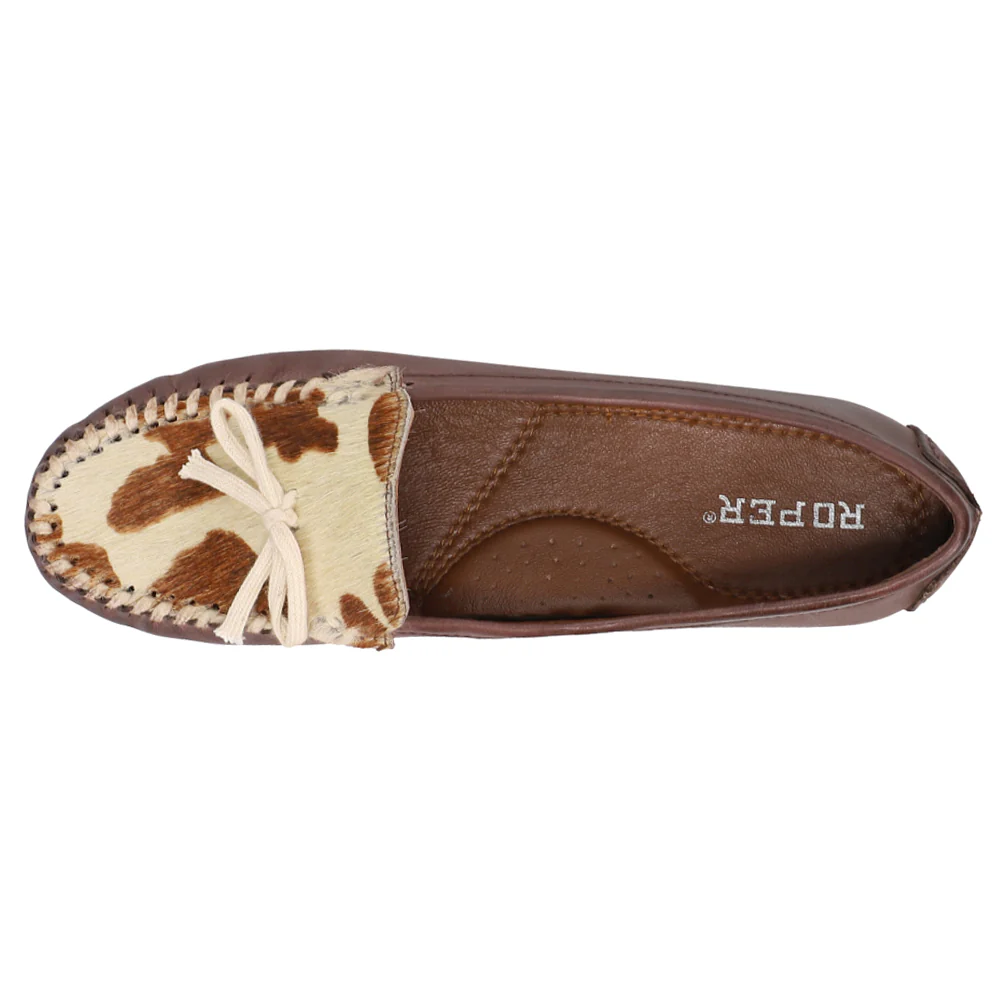 Lilly Cow Print Moccasins - Image 4