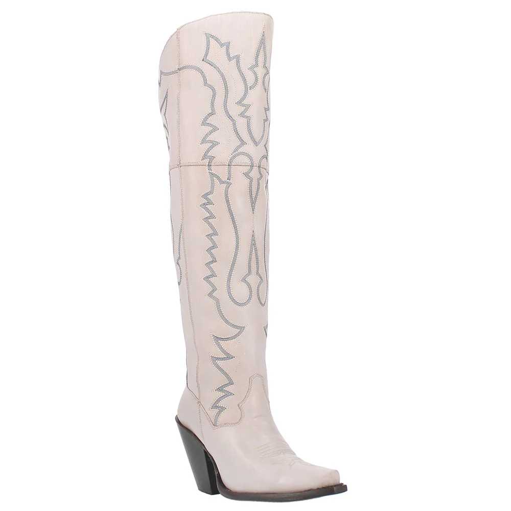 Loverly Snip Toe Zippered Cowboy Boots - Image 2