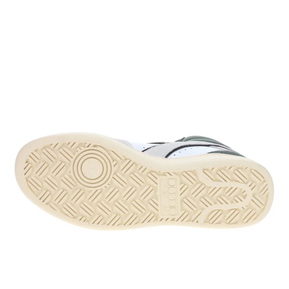 Magic Basket Mid Suede Lace Up Sneakers - Image 5