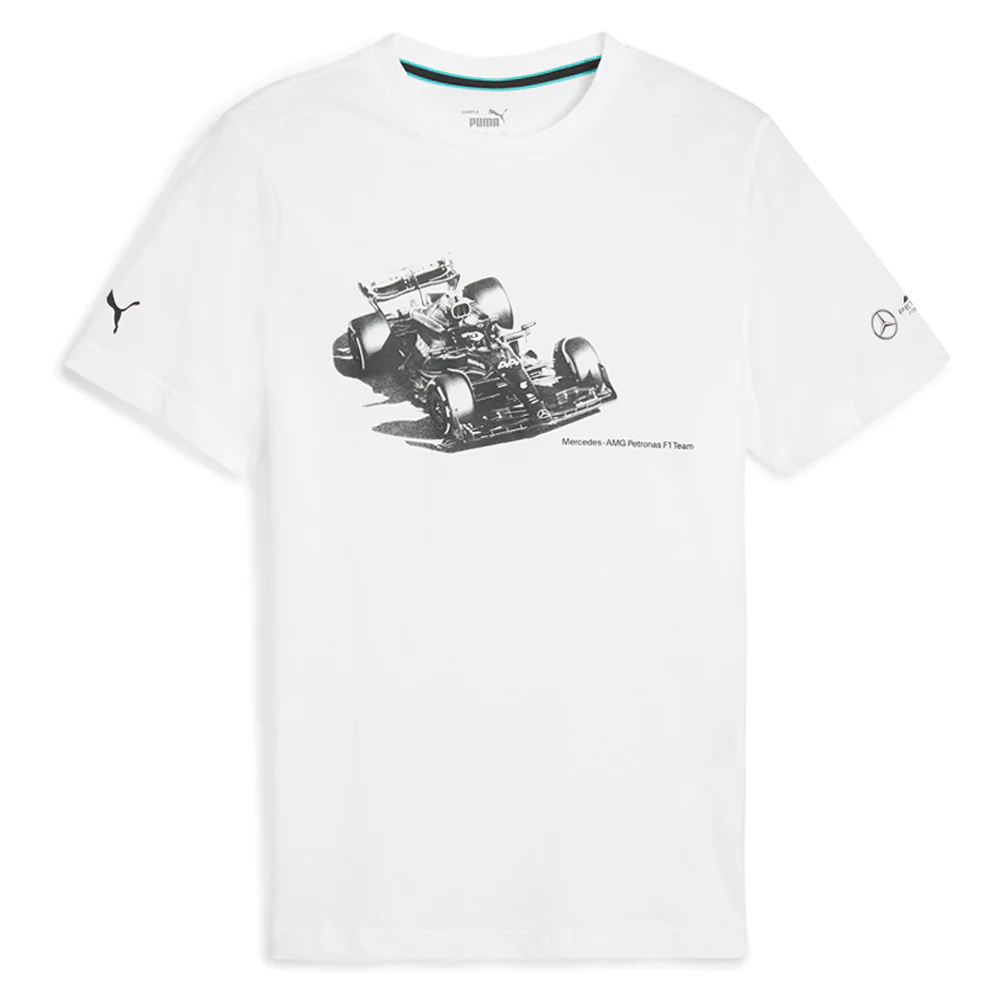 MAPF1 Essentials Car Graphic Crew Neck Short Sleeve T-Shirt - Image 3