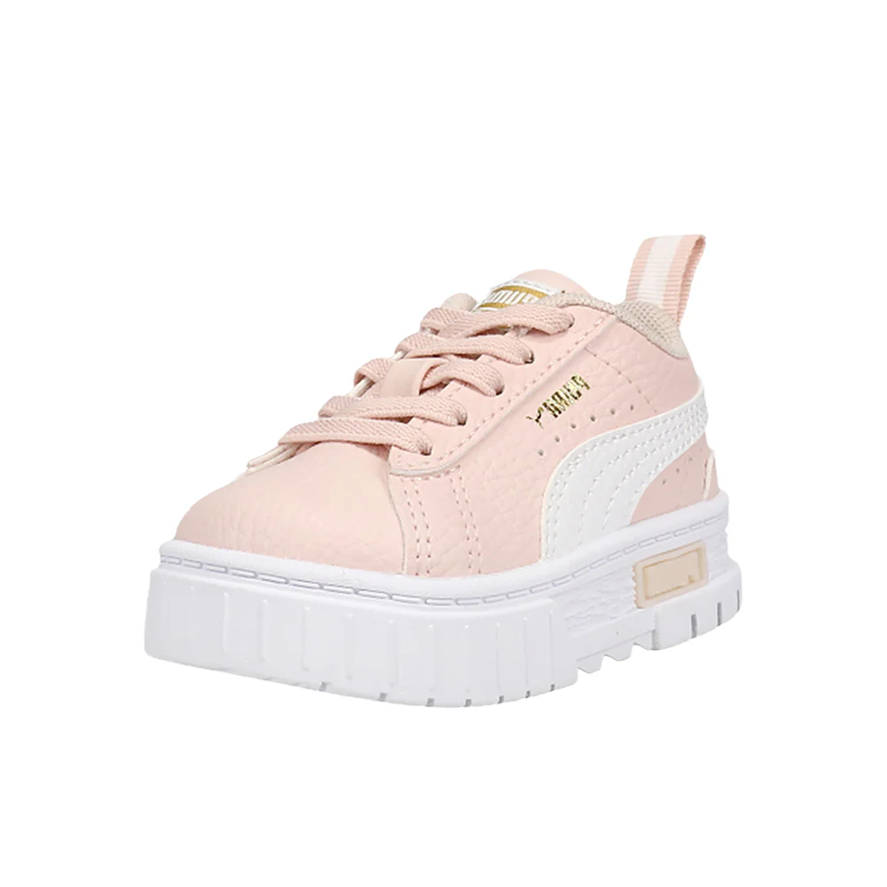 Mayze Leather AC Lace Up Sneakers (Toddler) - Image 2
