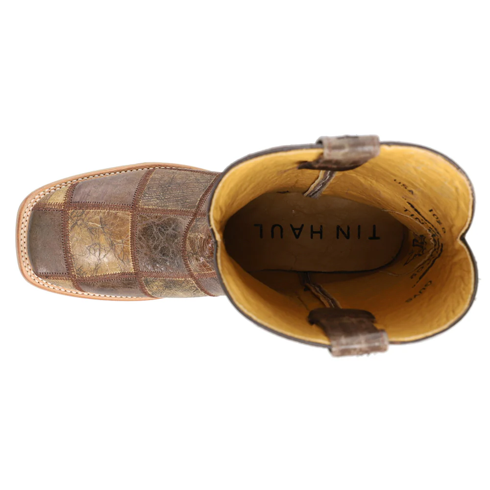 Money Maker Square Toe Cowboy Boots - Image 4