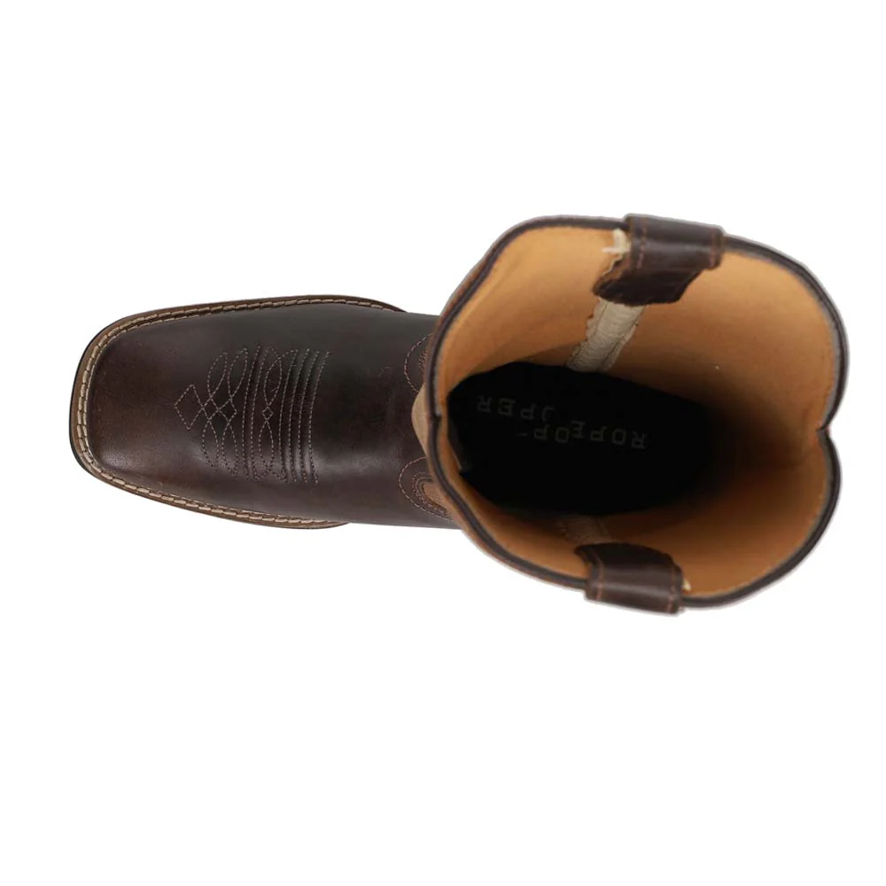 Monterey Square Toe Cowboy Boots - Image 4
