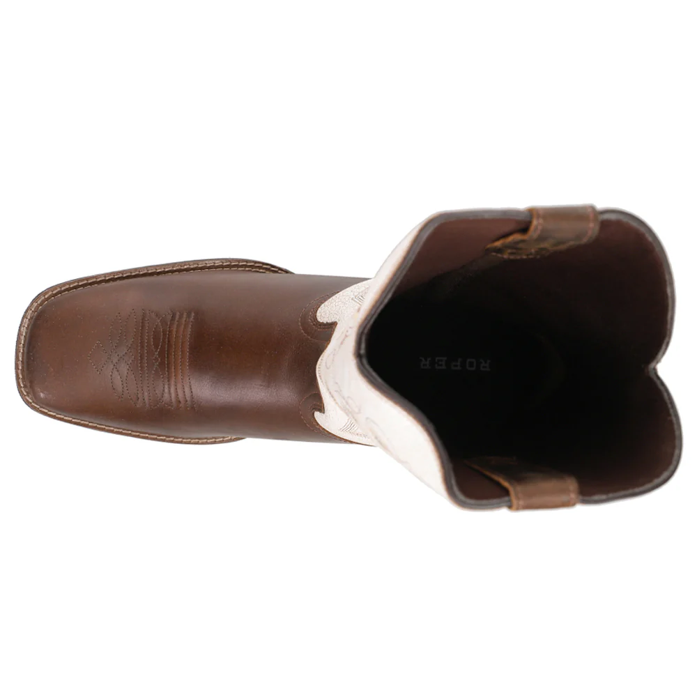 Monterey Square Toe Cowboy Boots - Image 4