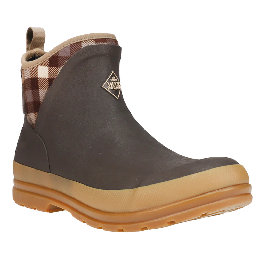 Muck Originals Plaid Pull On Ankle Booties - Image 2