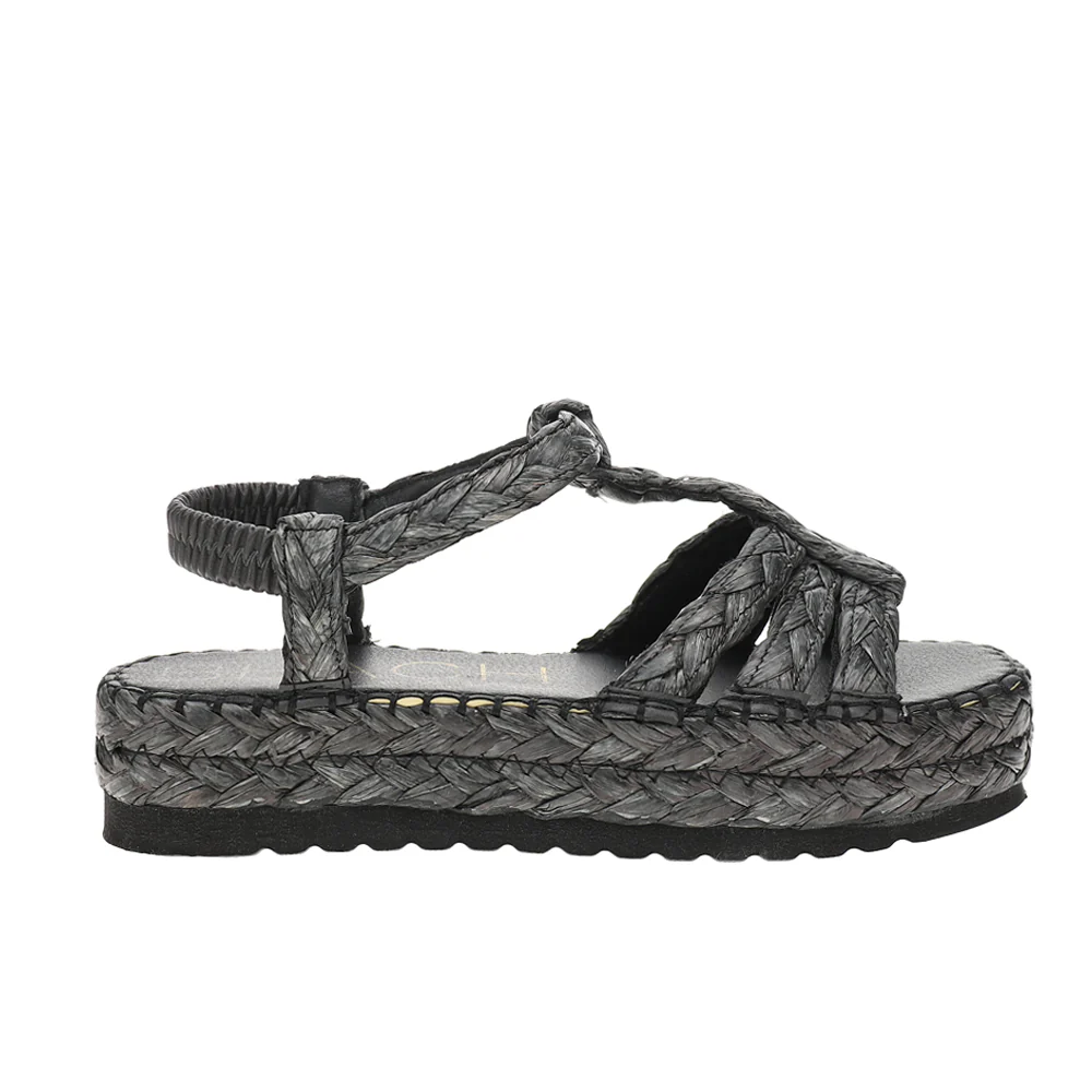 North Shore Platform Espadrille T-Strap Sandals