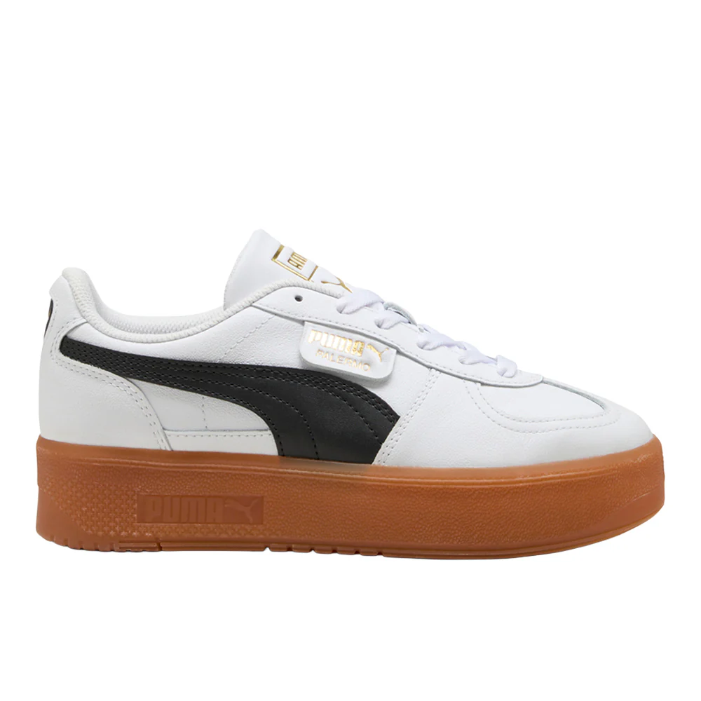 Palermo Elevata Leather Lace Up Sneakers