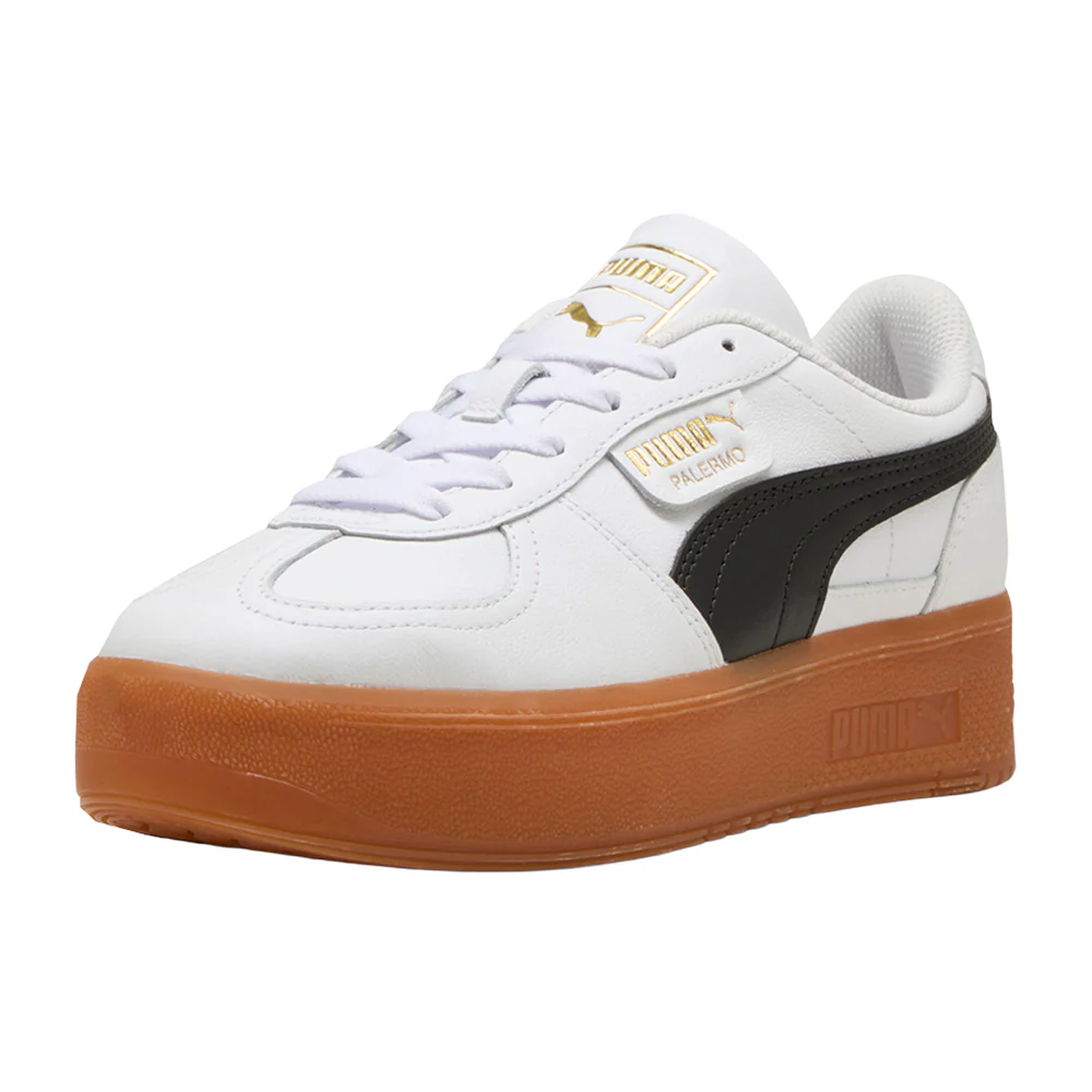 Palermo Elevata Leather Lace Up Sneakers - Image 2