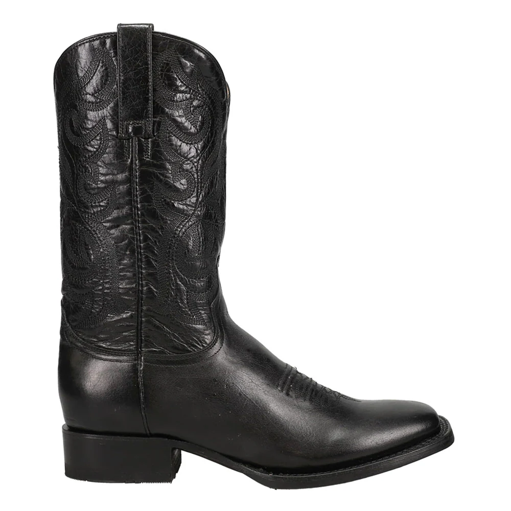 Parker Embroidered Square Toe Cowboy Boots
