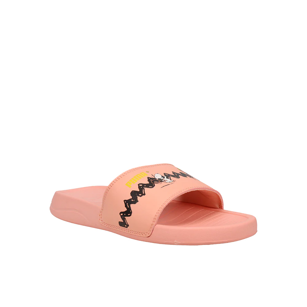 PUMA X PEANUTS Popcat 20 Slide Sandals (Big Kid) - Image 2