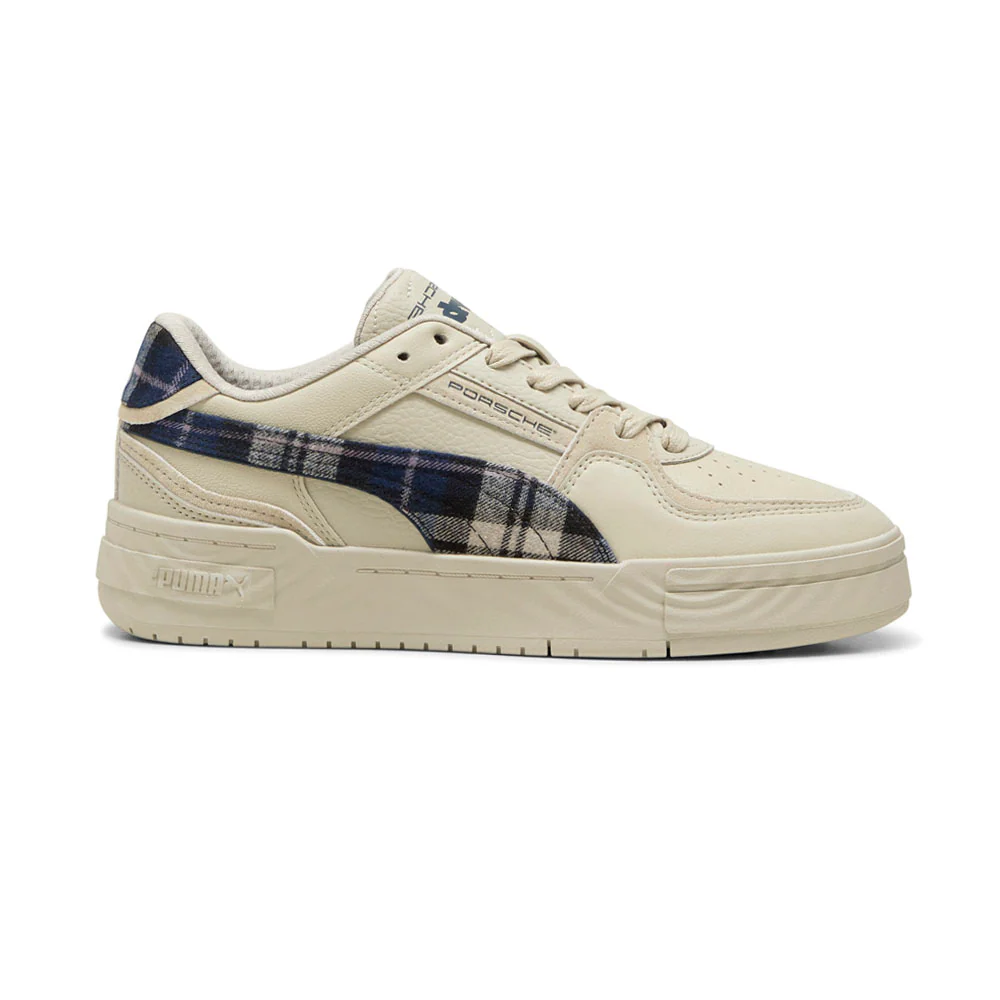 Porsche Legacy x CA Pro Tartan Lace Up Sneakers
