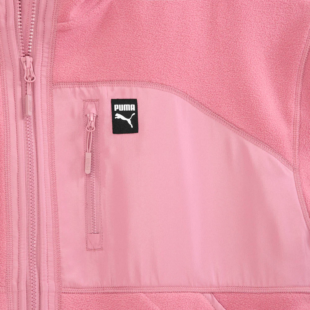 Polar Fleece Hooded Full Zip Jacket - Image 5