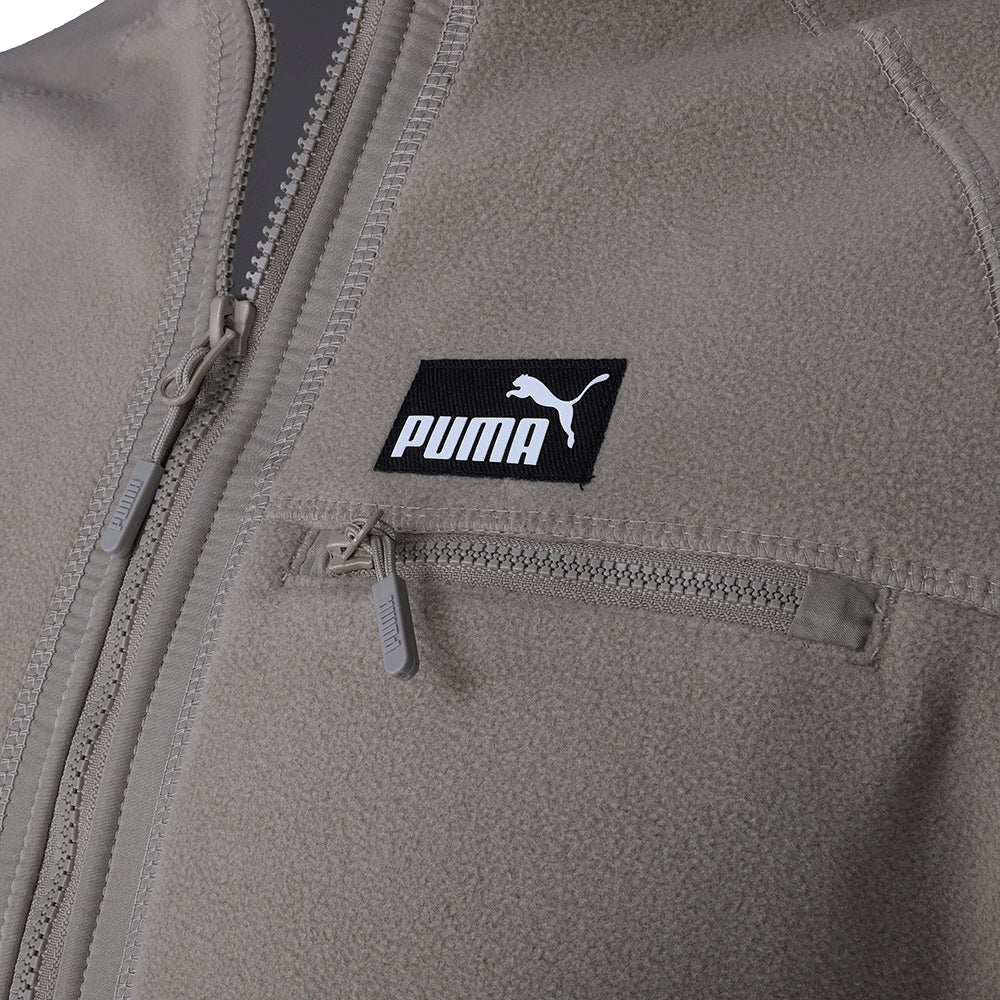 Polar Fleece Raglan Sleeve Full Zip Jacket - Image 5