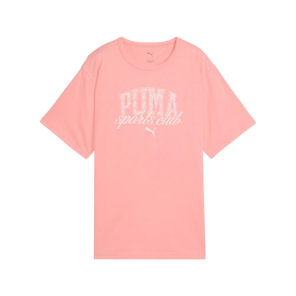 Puma Class Relaxed Logo Crew Neck Short Sleeve T-Shirt