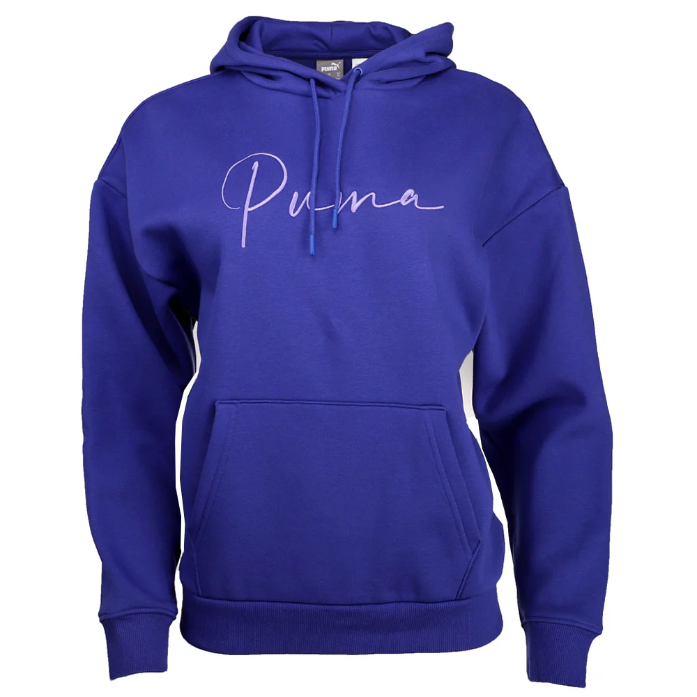 Tonal Script Pullover Hoodie