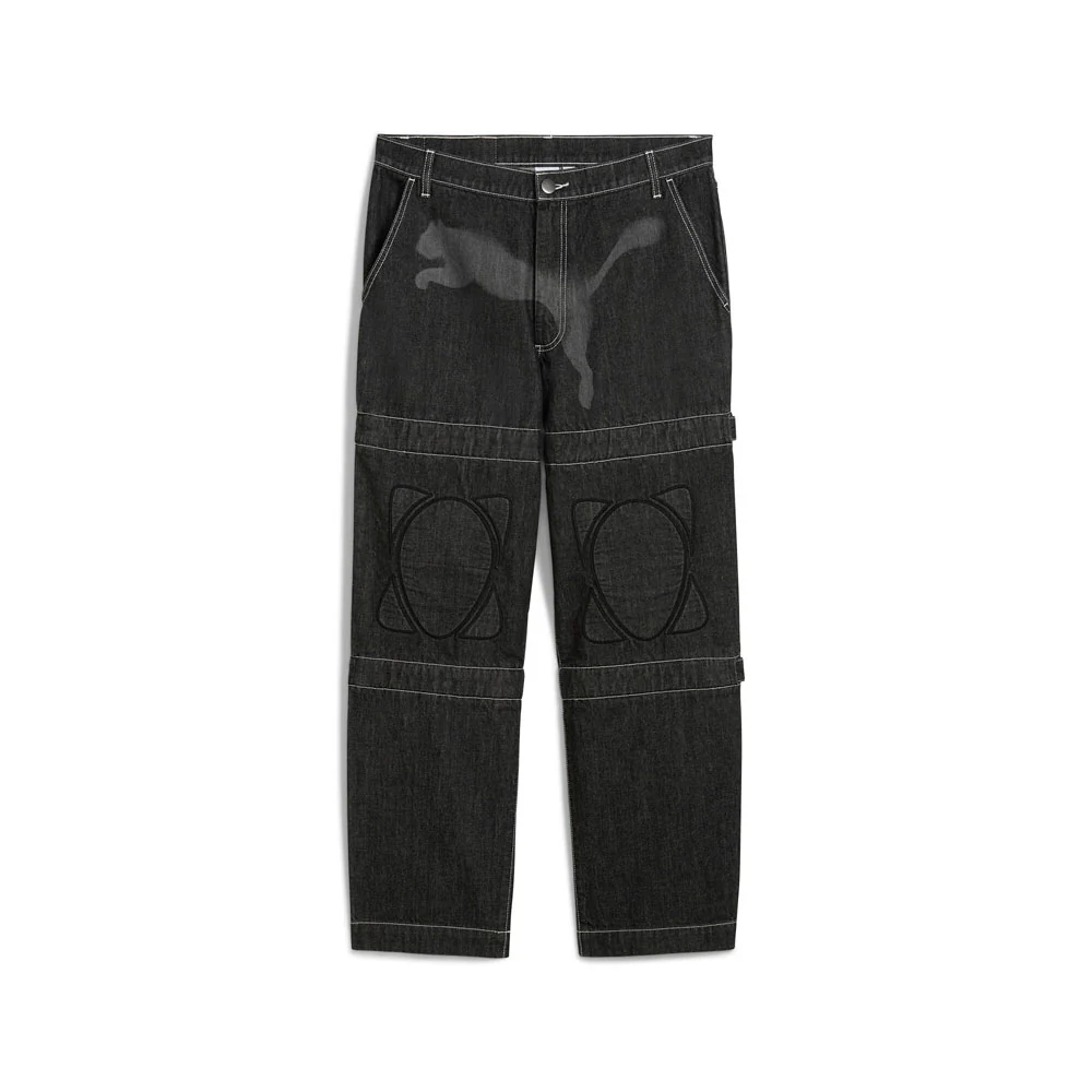Graphic Knee Pad Pants