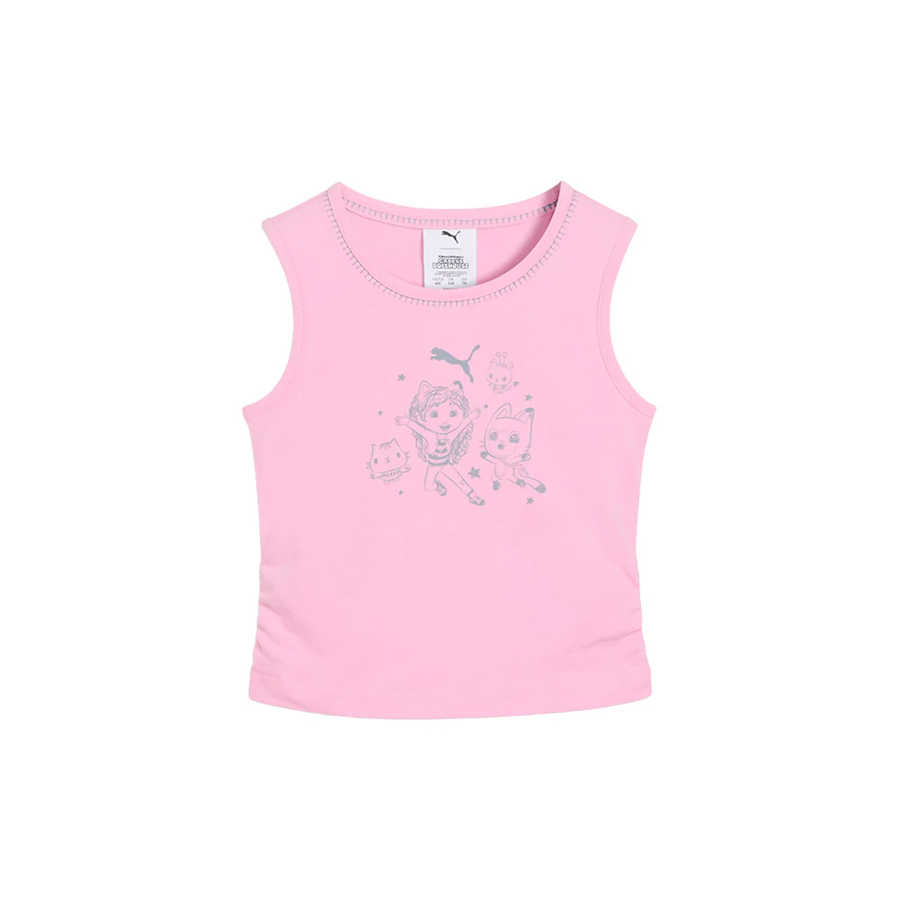 PUMA X GABBYS DOLLHOUSE Graphic Crew Neck Tank Top (Youth)