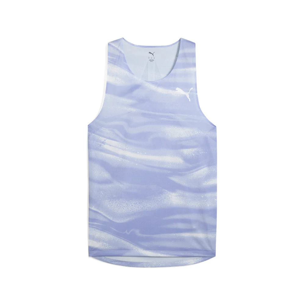 Raceday Ultraspun Graphic Crew Neck Athletic Tank Top