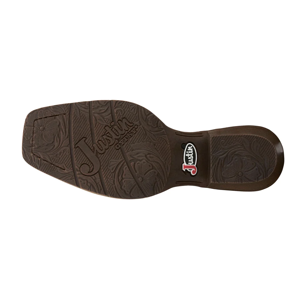Rae Midnight Embroidered Square Toe Cowboy Boots - Image 5