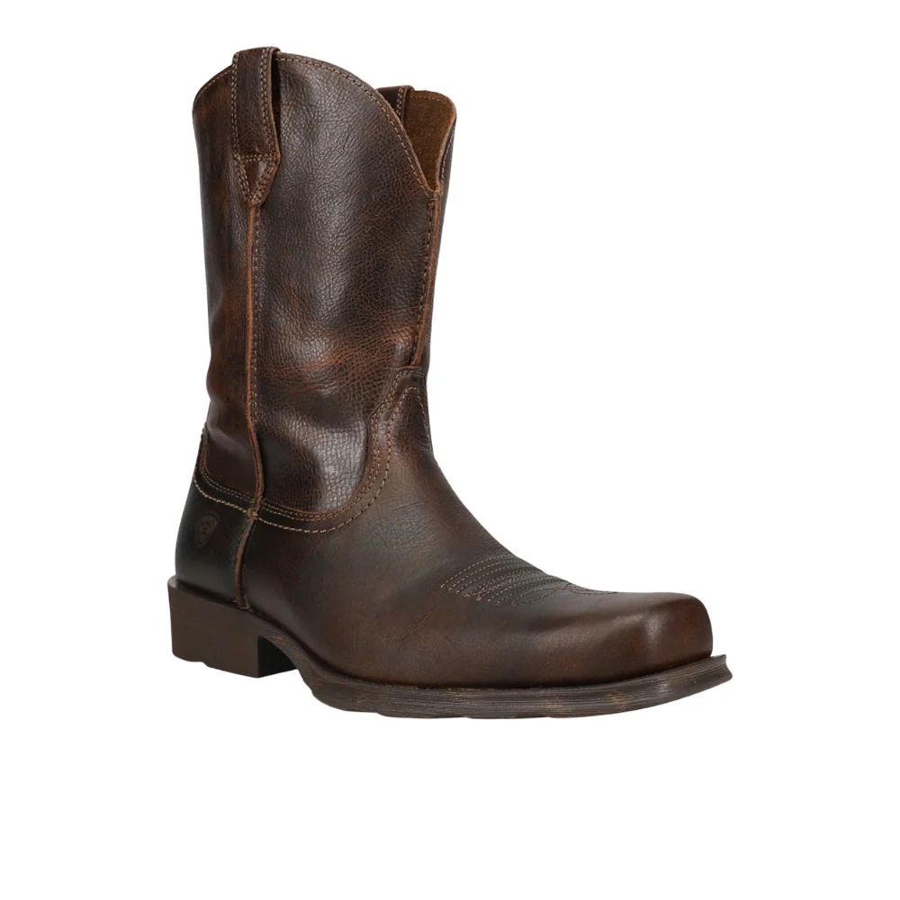 Rambler Square Toe Pull On Cowboy Boots - Image 2