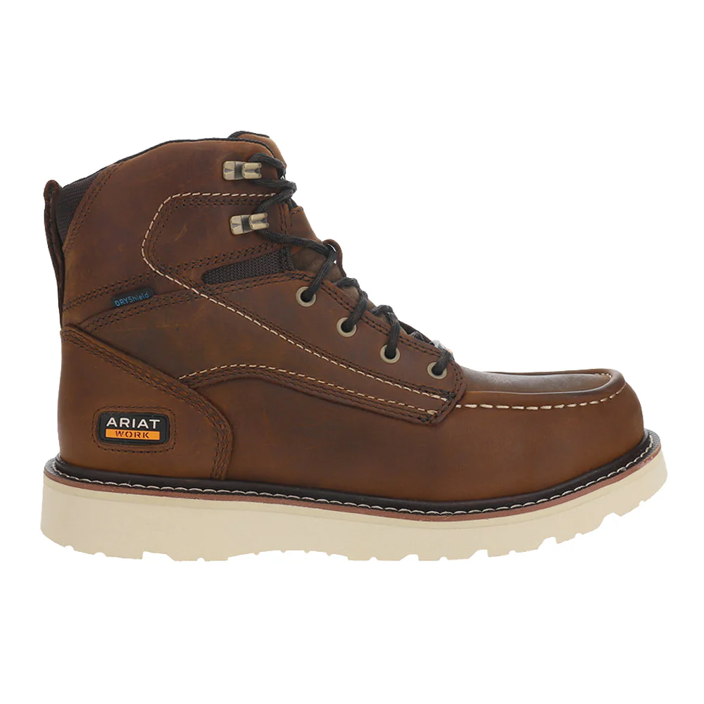 Rebar Wedge 6 Inch Moc Toe Waterproof Work Boots