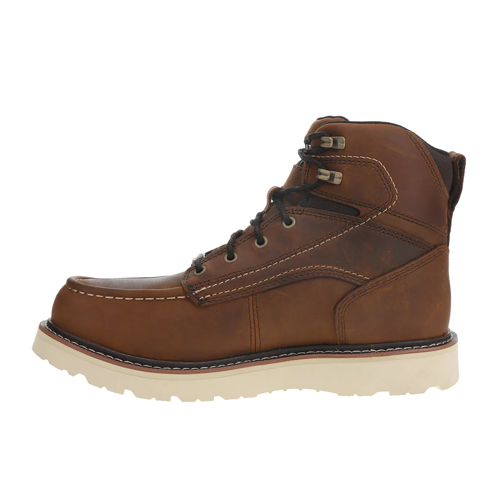 Rebar Wedge 6 Inch Moc Toe Waterproof Work Boots - Image 3