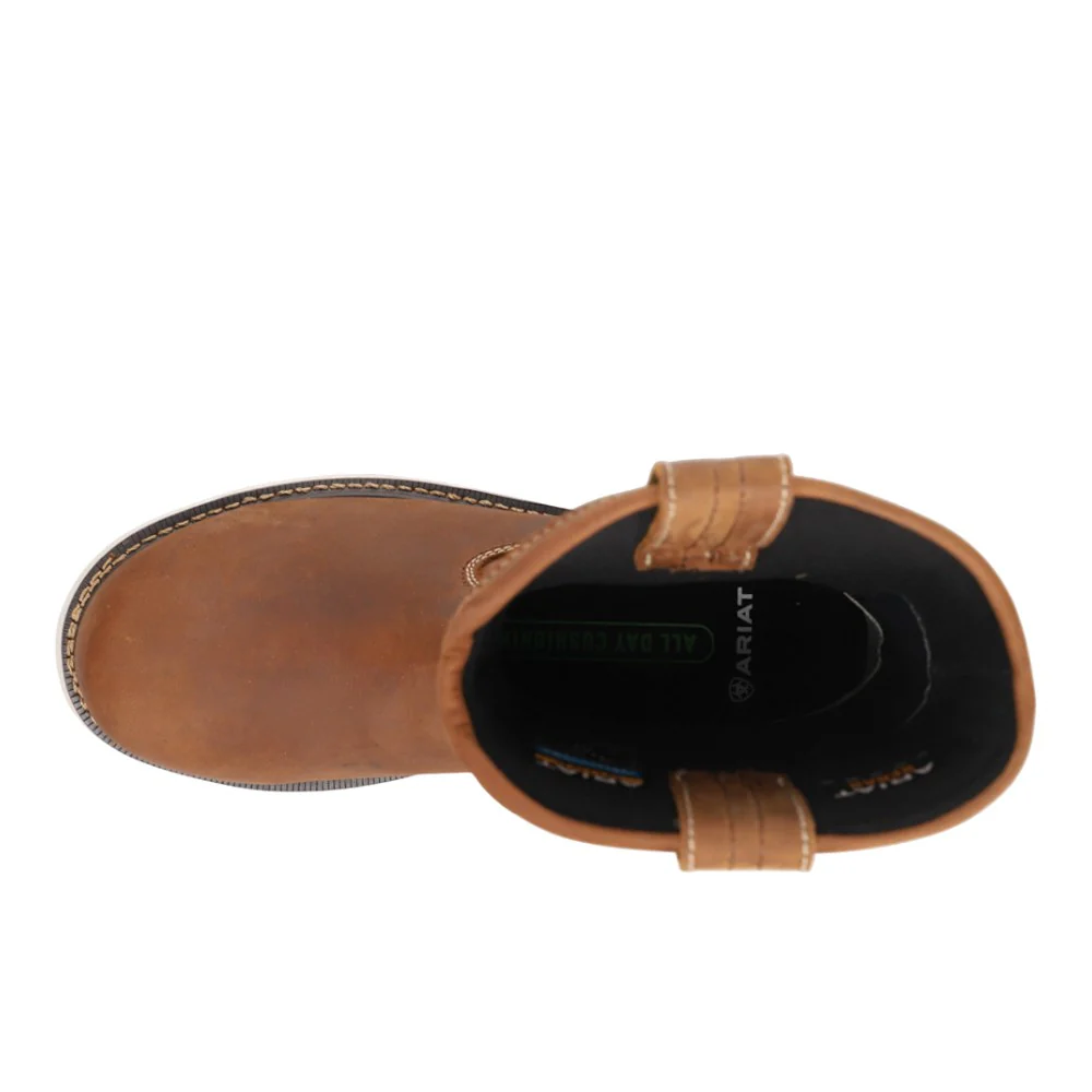 Rebar Wedge 10 Inch Waterproof Soft Toe Work Boots - Image 4