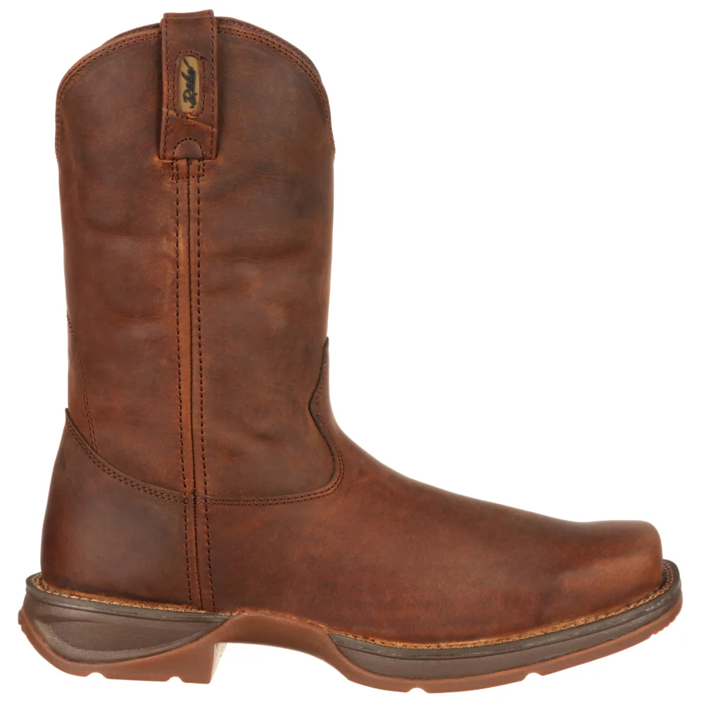 Rebel Pull On 11 Inch Square Toe Cowboy Boots