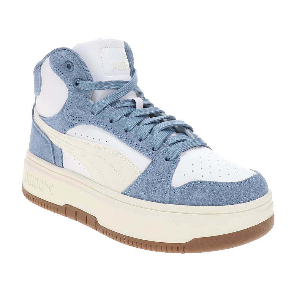 Rebound Femme Mid Suede Platform Sneakers - Image 2