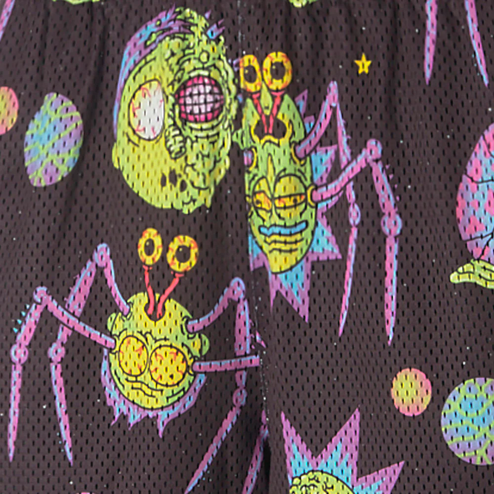 PUMA X RICK AND MORTY Graphic Athletic Shorts - Image 3