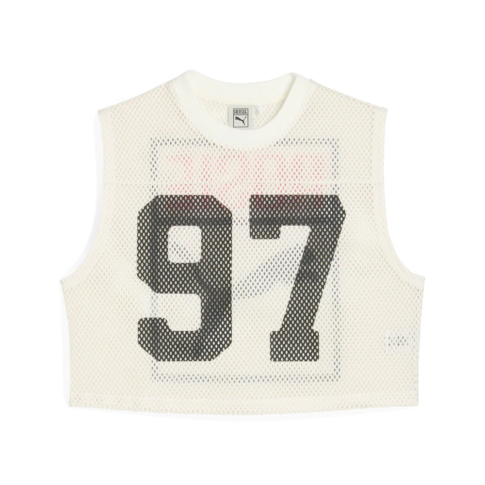 PUMA X ROSE Relaxed Mesh Crew Neck Tank Top